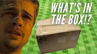 A mystery vintage baseball card box / ASMR whispering and gum chewing