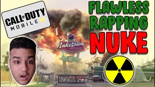 SamSam | Call of Duty: Mobile FLAWLESS NUKE ON NUKETOWN WHILE RAPPING!!