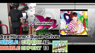 [DDR] Super Driver - Aya Hirano   DOUBLE EXPERT 13, SINGLE EXPERT 12 [EDP, ESP] PFC No Bar  涼宮ハルヒの憂鬱