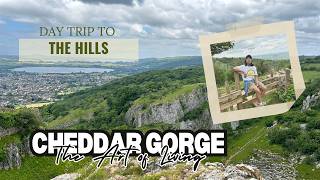 4K| Hiking and clifftop walk through nature trails with stunning views 🤩| Cheddar Gorge📍