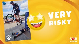 🤭 Very Risky | Mountain Bike | Downhill | Bike Tricks | Cycling 🔥 ADVENTURES FEVER #shorts