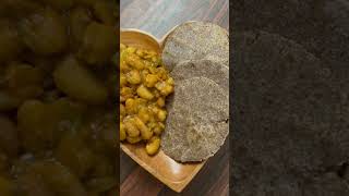 Diet food ideas rajma ragi roti #diet #lowcalorie #rajma