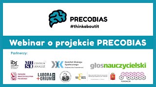 Webinar dla osób pracujących z młodzieżą o projekcie PRECOBIAS