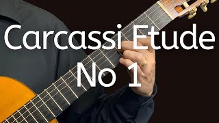 Carcassi Etude No 1 | Classical Guitar | Acoustic Guitar