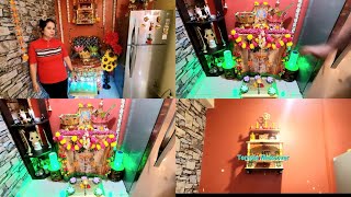 Temple Mekeover🛕 For Navratri I DIY | Jai mata di 🙏🌹| @rituslifestyle