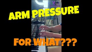 ARM PRESSURE to change the SOUND CHARACTER | Piano Lessons with Lars Nelissen