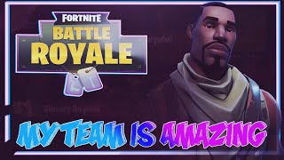 MY TEAM IS AMAZING !! (50 VS 50 FORTNITE BATTLE ROYAL!!)