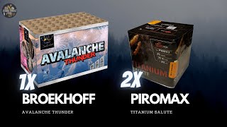 Broekhoff Avalanche Thunder & 2x Piromax Titanium Salute met snel lont | Oud & Nieuw 2019/2020