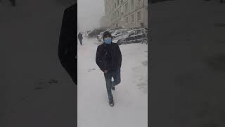 Сахалин. 13.01.22г.                        Пурга второй день.