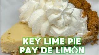 Cómo hacer PAY DE LIMÓN o KEY LIME PIE #keylimepie #paydelimon