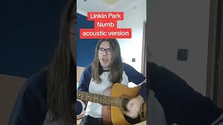 Acoustic version of Numb by Linkin Park #linkinpark #numb #acoustic #cover