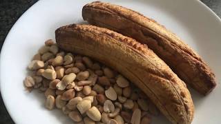 How to make Roasted Plantain (Nigeria Boli )