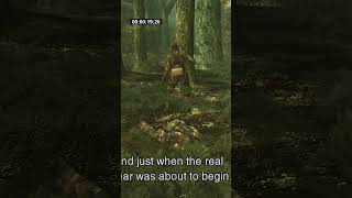 MGS3 Beating The Fear in 31 Seconds on E-Extreme #mgs3 #snakeeater #gaming #mgs #gamingshorts