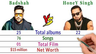 Honey Singh Vs Badshah Comparison #subscribe #history