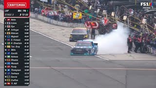 STAGE 2 FINISH - 2024 CRC BRAKLEEN 175 NASCAR TRUCK SERIES AT POCONO