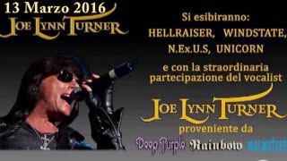 King of Dreams Joe Lynn Turner Marghera 13 Marzo 2016