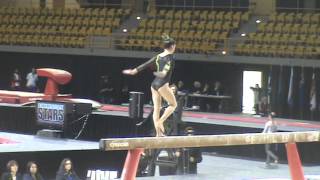 Sayge Urban Balance Beam 2016 Gymnix Challenge All-Around