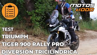 Triumph Tiger 900 Rally Pro. Diversión tricilíndrica | Motosx1000