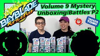 Beyblade Burst Volume 9 Mystery Unboxing Part 2