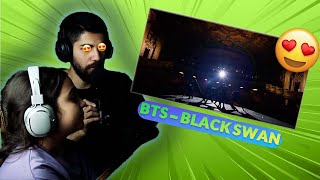 BTS - BLACK SWAN Reaction / ری اکشن به بی تی اس  - بلک سوان(عجب چیزی😍❤️❤️😍)