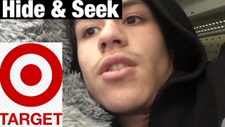 Hide & Seek in Target Challenge (KICKED OUT)