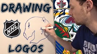 DRAWING NHL LOGOS FROM MEMORY | PART 3 (Central Division)