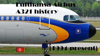 Fleet History - Lufthansa Airbus A321 (1994-present)