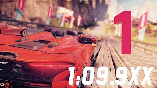 Asphalt 9 - McLaren Elva - Cliffhanger - 1:09.943