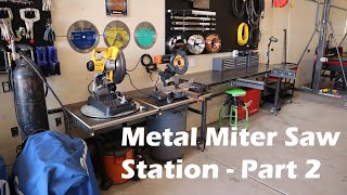 Metal Miter Saw Station - Part 2