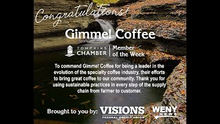 Member of the Week: Gimme! Coffee