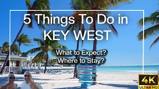 5 Things to do in Key West Florida! | What to Expect? + Where to Stay!