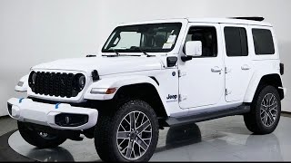 Unsold Wrangler 4XEs sitting at dealerships.