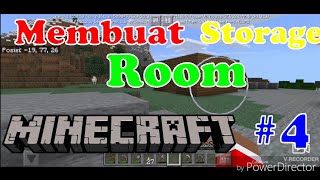 Membuat storage room, Minecraft #4