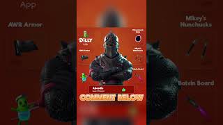 Rate the Fortnite Combo. Part 4 #dillyapp