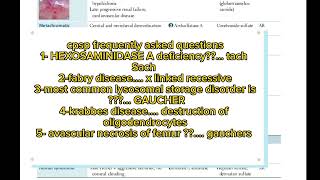 lysosomal storage disorder part 3|fcps part-1 preparation forum|cpsp favourite questions