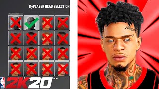 *NEW* BEST FACE CREATION IN NBA 2k20! MOST DRIPPIEST FACE FOR GUARDS!