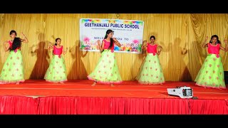 Leja Re/Radha Nachegi - Annual Day 2019 at GPS