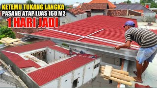 CARA CEPAT PASANG ATAP SPANDEK PASIR | GAMPANG BANGET