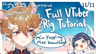 【11】Vtuber Model Setup + vtube studio expressiveness adjustments