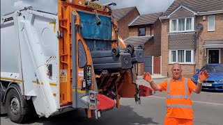 Dennis Elite 6 Bin lorry on General Waste, FME