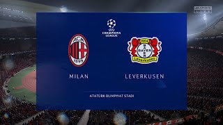 FIFA 23 - AC Milan vs Bayer Leverkusen | At Atatürk Olympic Stadium | Full Match