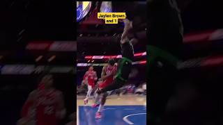 Jaylen Brown and one agaimst James Harden #youtubeshorts #shorts #jaylenbrown #boston #brown #nba