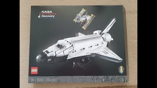 Lego NASA Discovery unboxing (#10283)