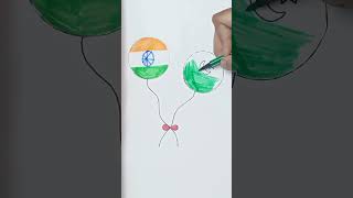 India vs Pakistan/India flag vs Pakistan flag/which country do you belong?/#inspiringcrafts #shorts