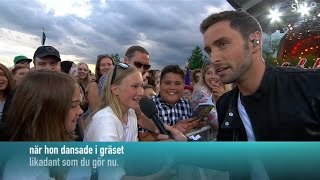 Måns Zelmerlöw "En Kväll I Juni", live at Allsång på Skansen, Stockholm (30.06.2015)