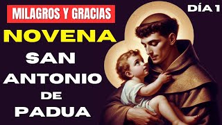 SAN ANTONIO de PADUA | NOVENA de los MILAGROS y las GRACIAS