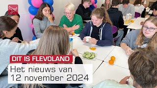 Dit is Flevoland van dinsdag 12 november 2024 | Omroep Flevoland