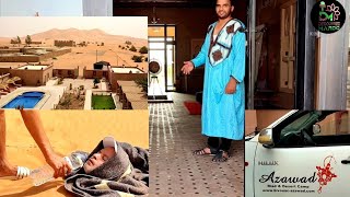 أجمل حمامات الرمل بمنتجع Riad Azawad  مرزوگة - Merzouga