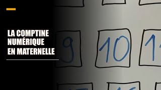 La comptine numérique en maternelle