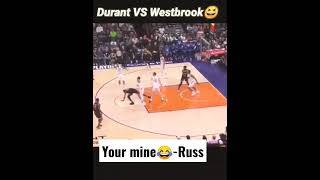 Kevin Durant vs Russell Westbrook #nbareels